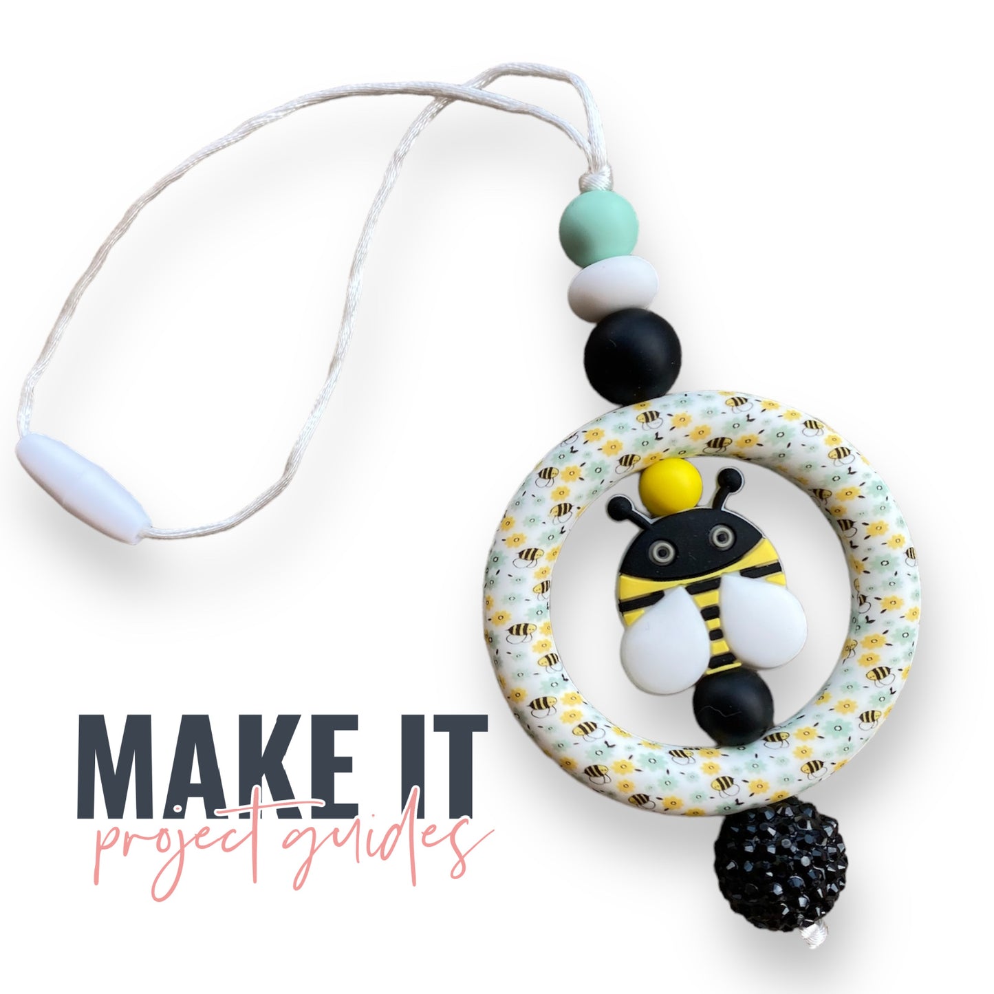 Make It: "Bee" Car Charm (informational only)