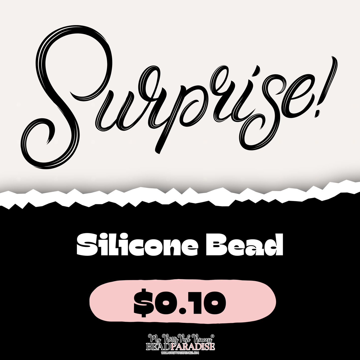 SILICONE BEAD- Surprise Deal - RANDOM SELECTION