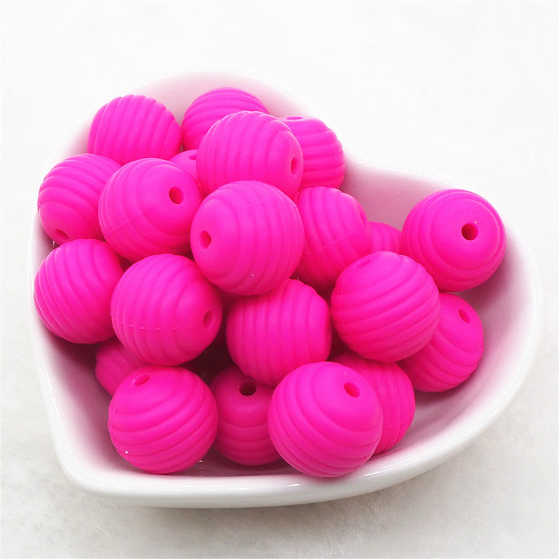 Too Cute Mix , 15mm Round Silicone Bead Mix, Valentine Bead Mix