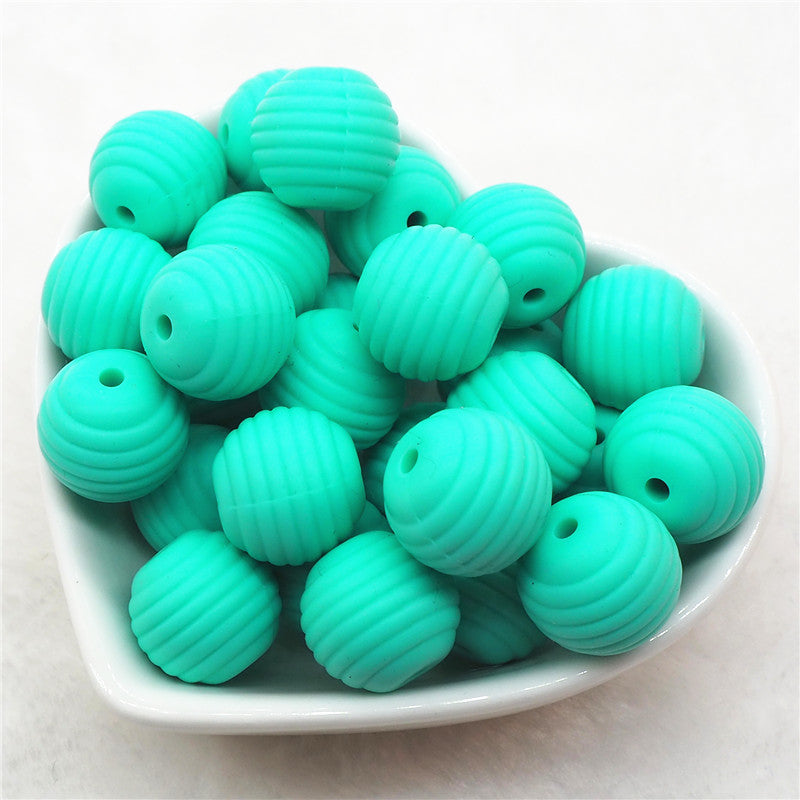 Silicone Beads, 15 mm Bisque Silicone Beads - Dreamy Palette - 5-1,000 –  Tesla Baby