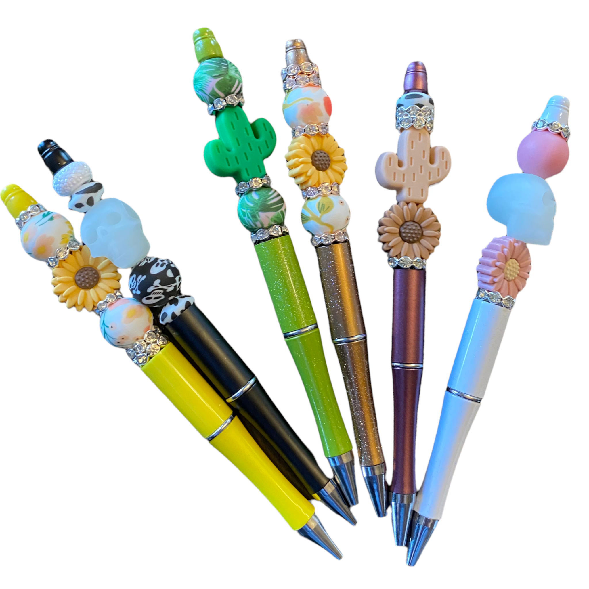 Rhinestone Beadable Pens, DIY Beaded Pen
