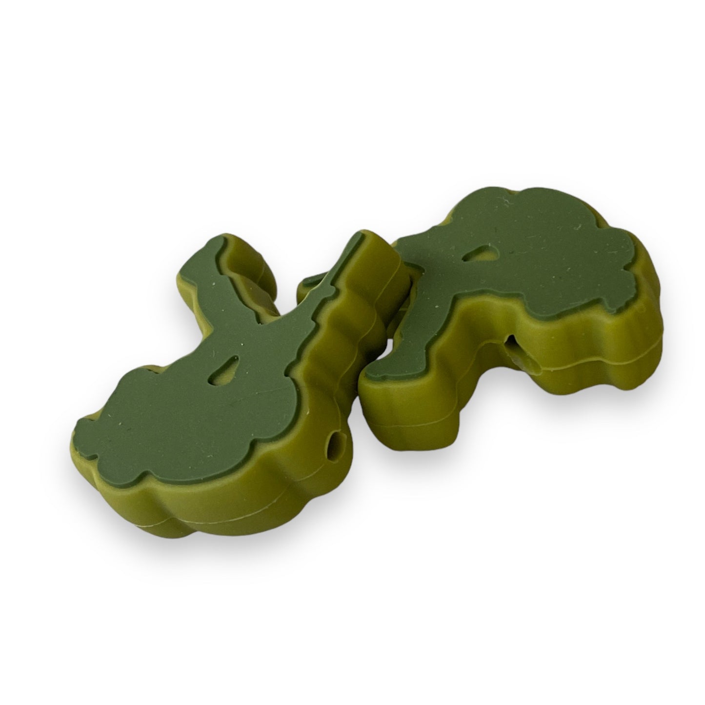 T22 - "Military" Focal Bead Silicone (1 Count)