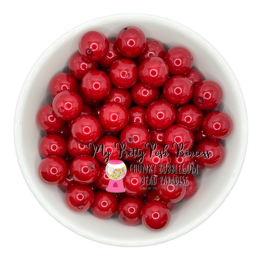 #97- a57- 12mm CherryPearl Acrylic Beads  (20 Count)