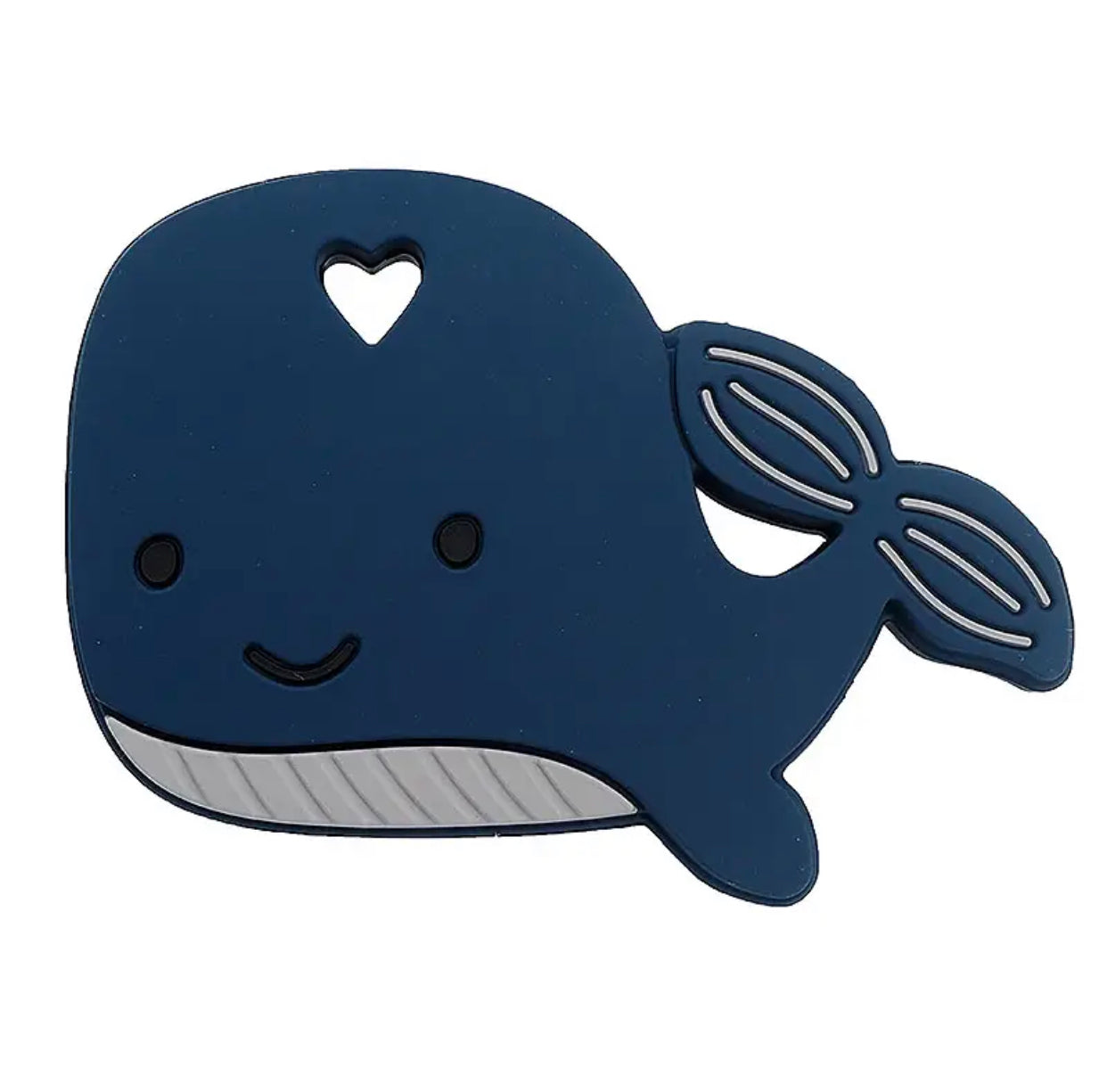 Q-A108- Whale Silicone Pendant