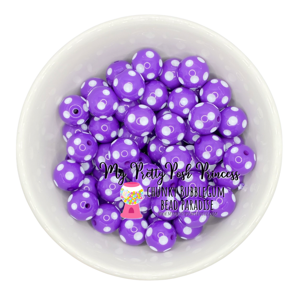 Jelly Acrylic 20mm Beads (Pack of 5) – The Purple Spur