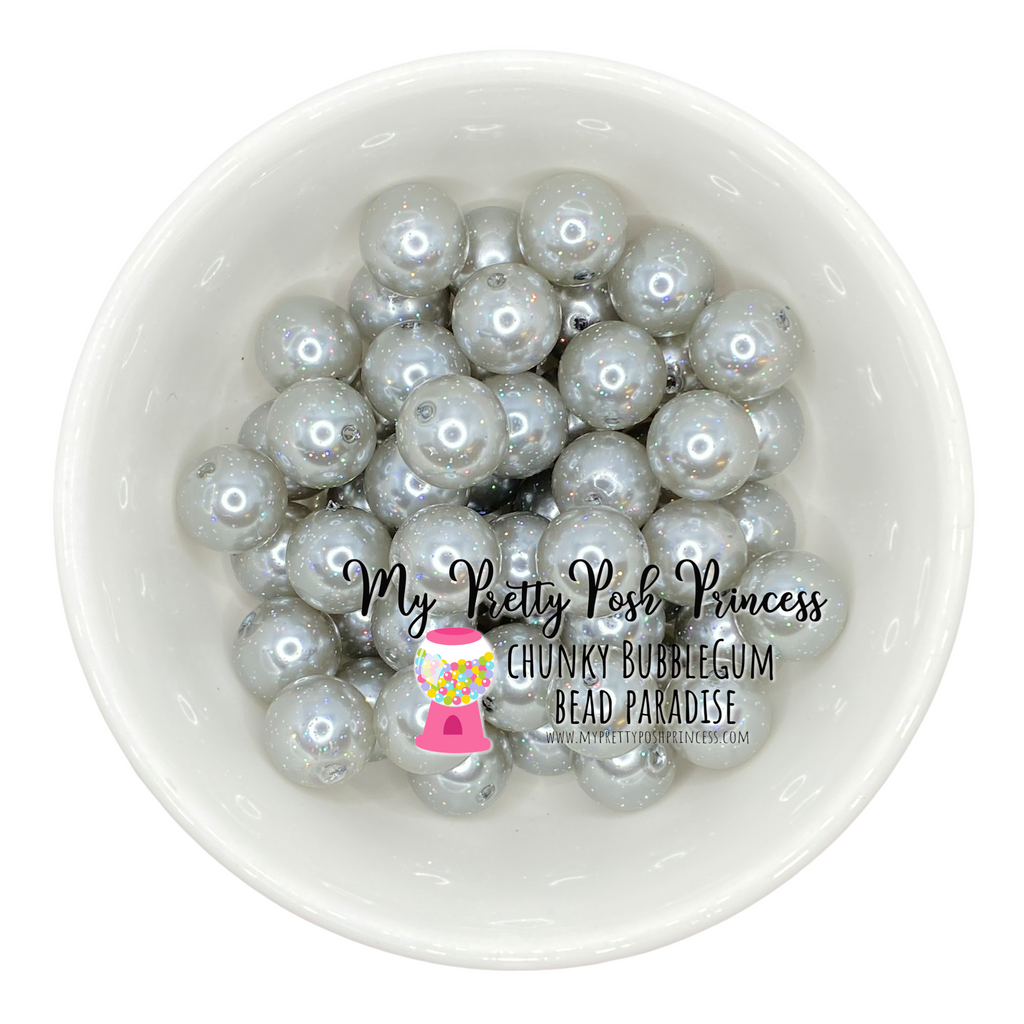 MajorCrafts 40grams 12mm Light Grey Silver Round Sew-On Cup Sequins Q01