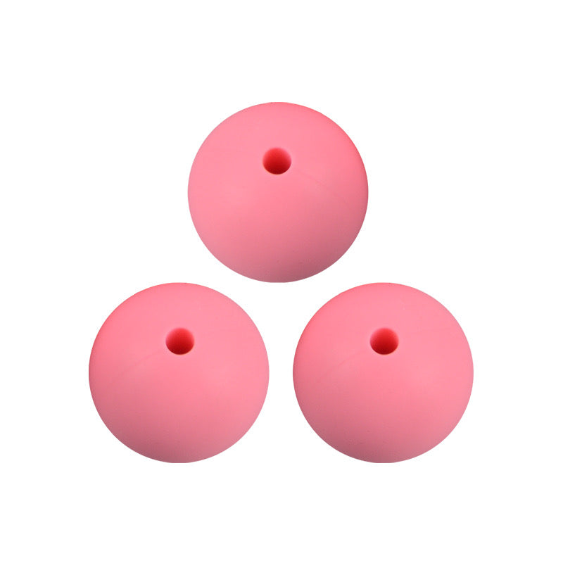 (19mm) "Round" Silicone  Beads