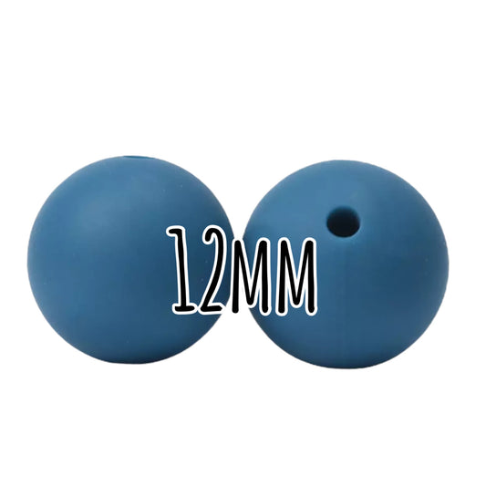 ---12mm--- "Round" Silicone Beads