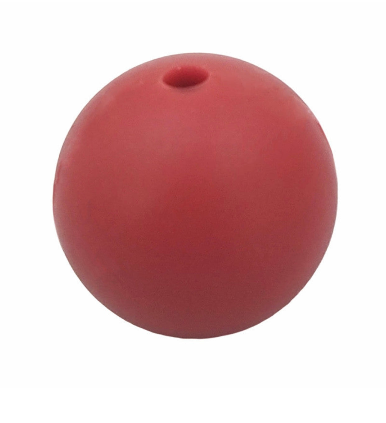 (19mm) "Round" Silicone  Beads