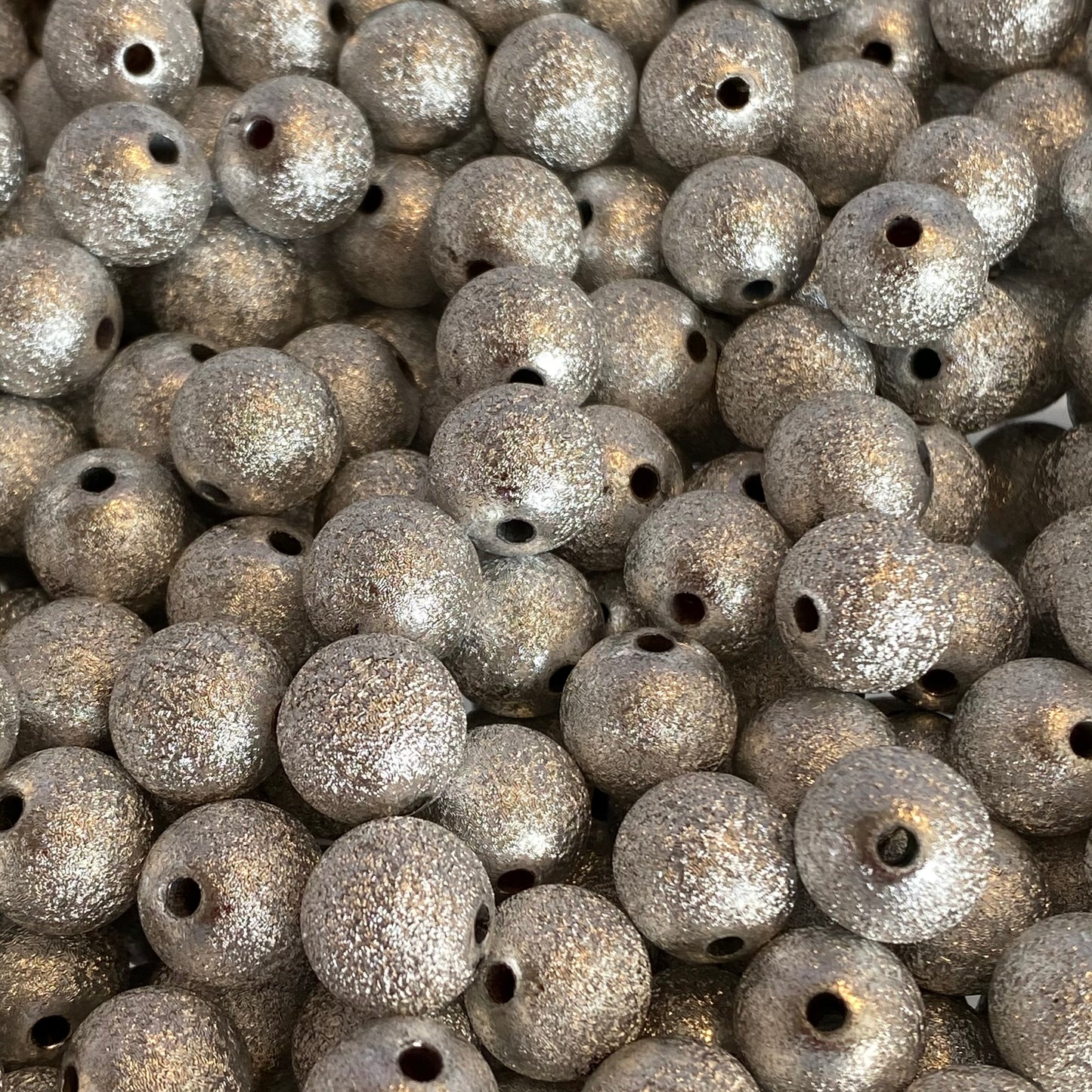 12mm Stardust Acrylic Beads