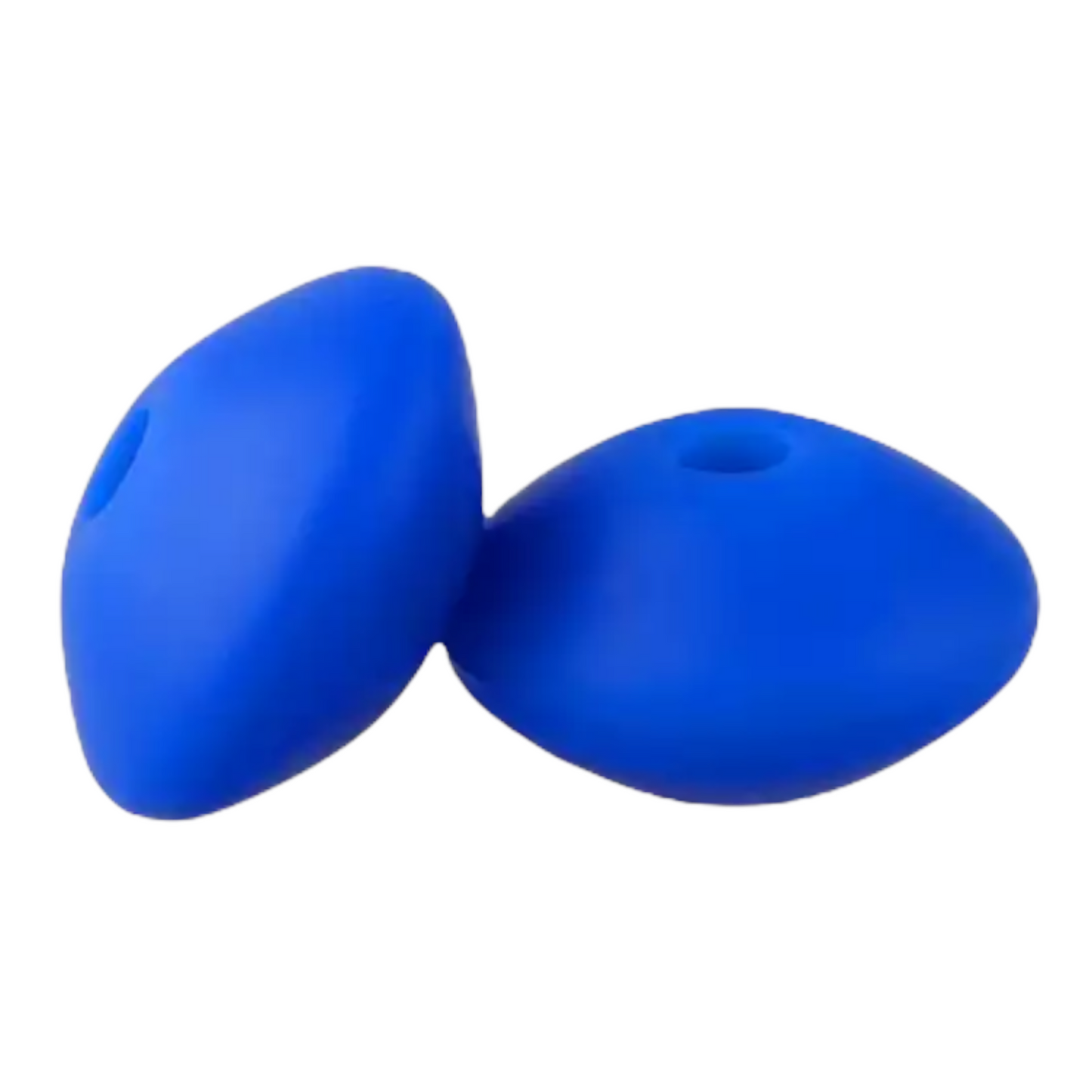 LENTIL- 12mm Silicone  Beads