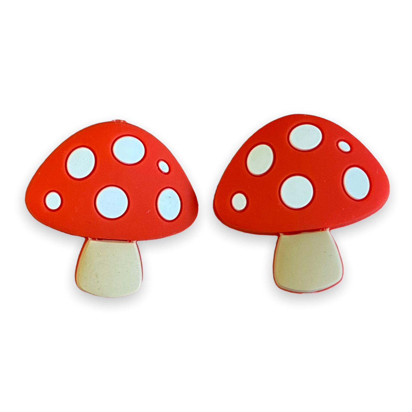 X135 - Mushroom Silicone (1 Count) Focal Bead