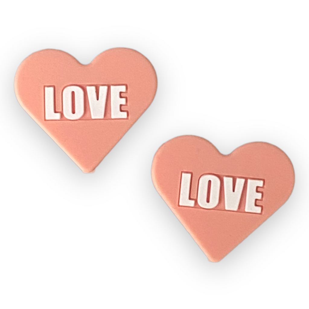 Silicone 15mm custom printed valentines day beads –  daisyland-teething-company