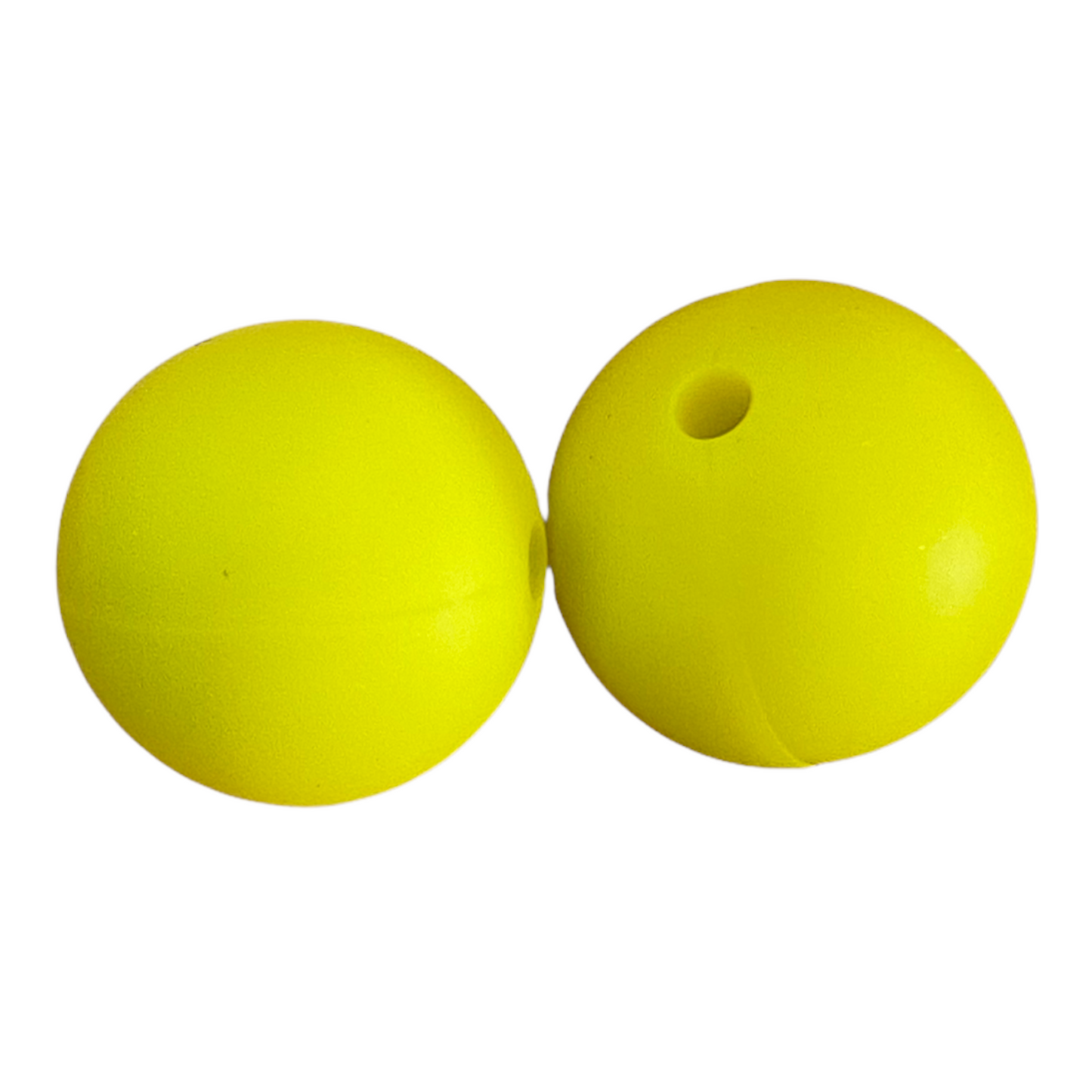 (19mm) "Round" Silicone  Beads