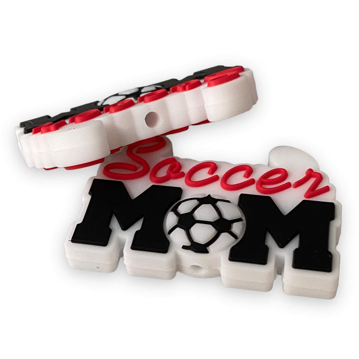 X234 -  Soccer Mom Silicone (1 Count) Focal Bead