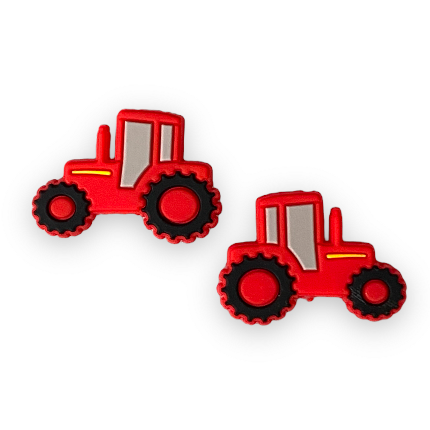 h1044  - “Red Tractor ” BPA Free Focal Bead (1 Count)