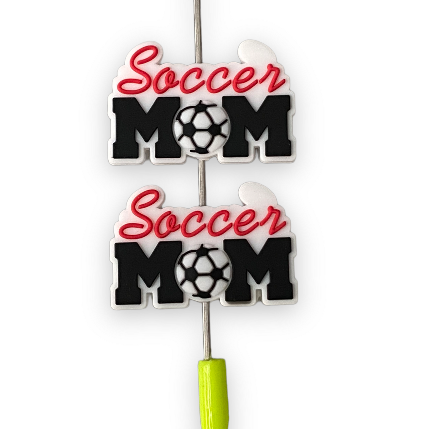 X234 -  Soccer Mom Silicone (1 Count) Focal Bead