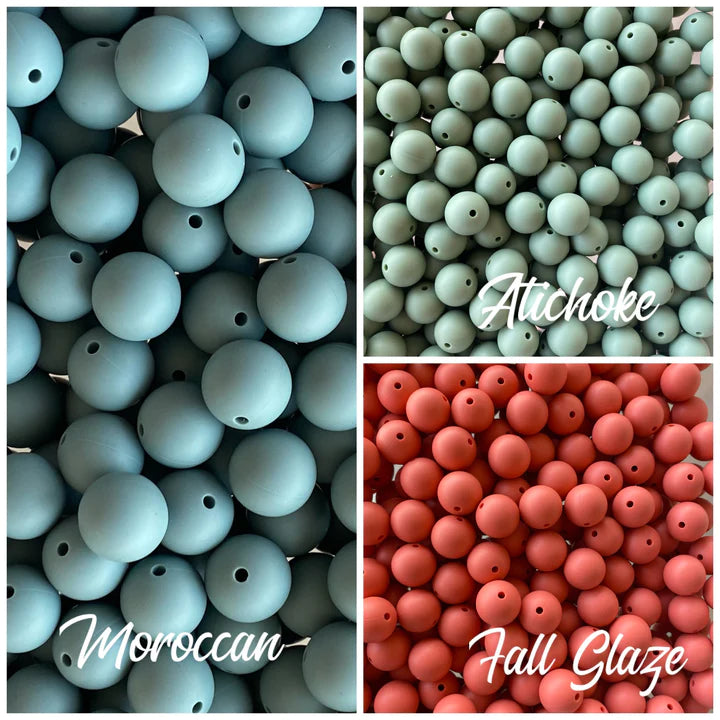 ---12mm--- "Round" Silicone Beads