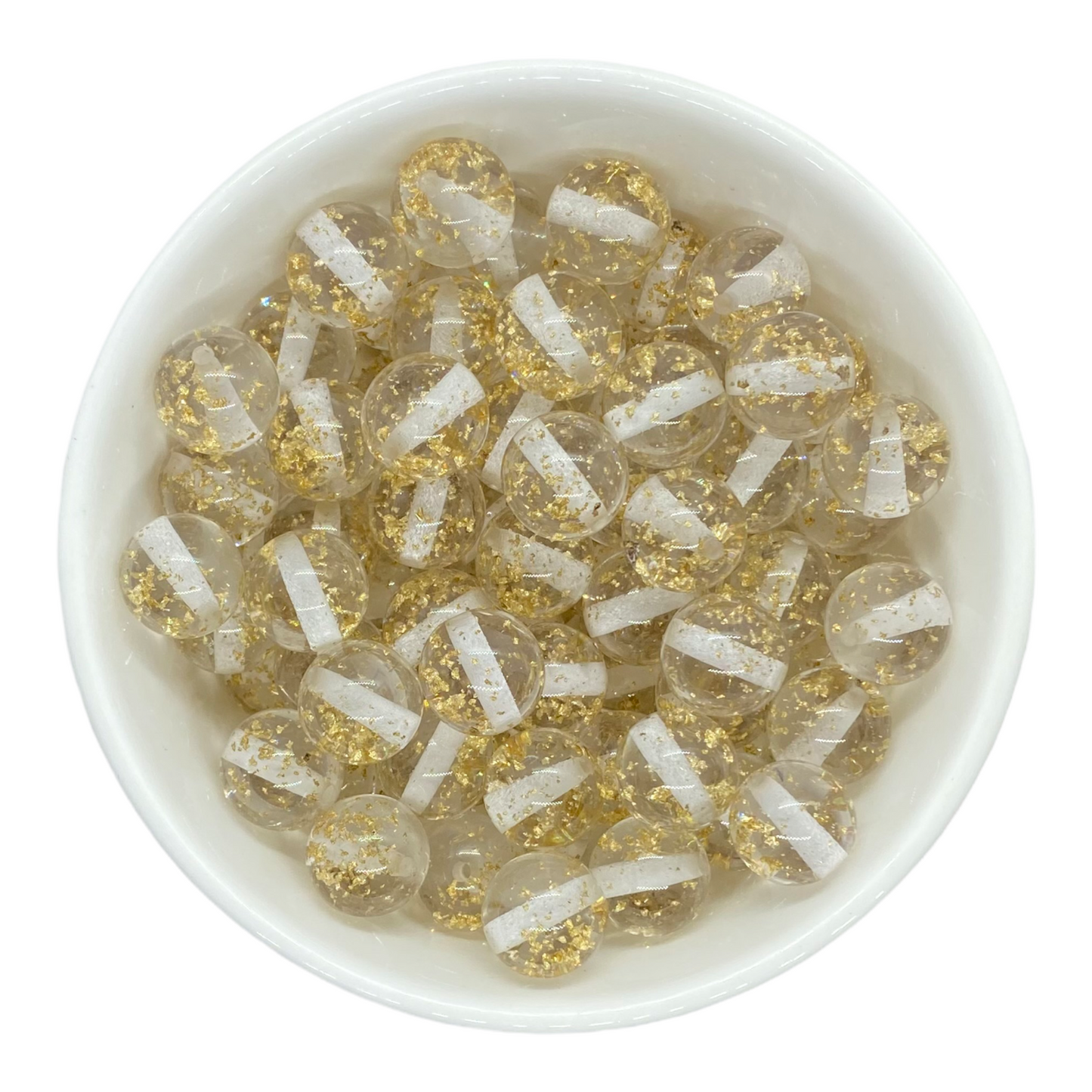 #920 - 20mm Gold Jelly Flake