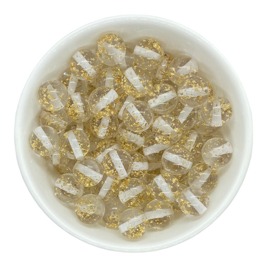 #920 - 20mm Gold Jelly Flake