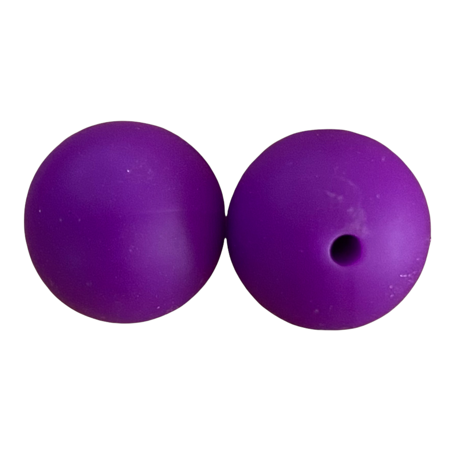 (19mm) "Round" Silicone  Beads