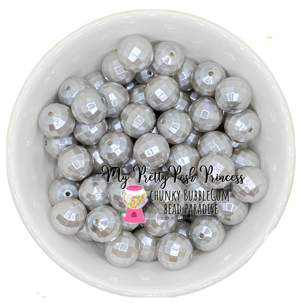 Iridescent Rhinestones with Pearls Bra – GRAY FASHION