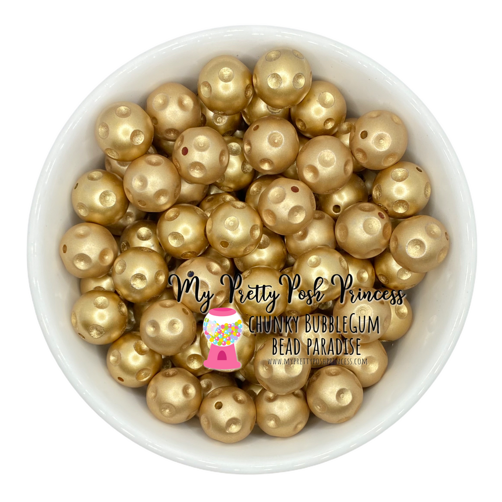 T237- 15mm Gold Glitter Silicone Beads – My Pretty Posh Princess