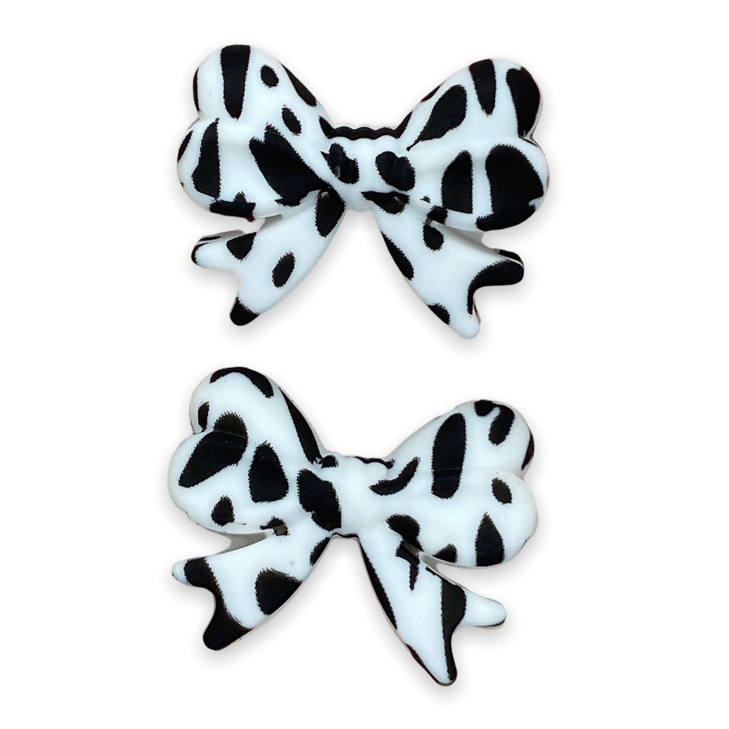 T284- “Cow Bow” Silicone Beads