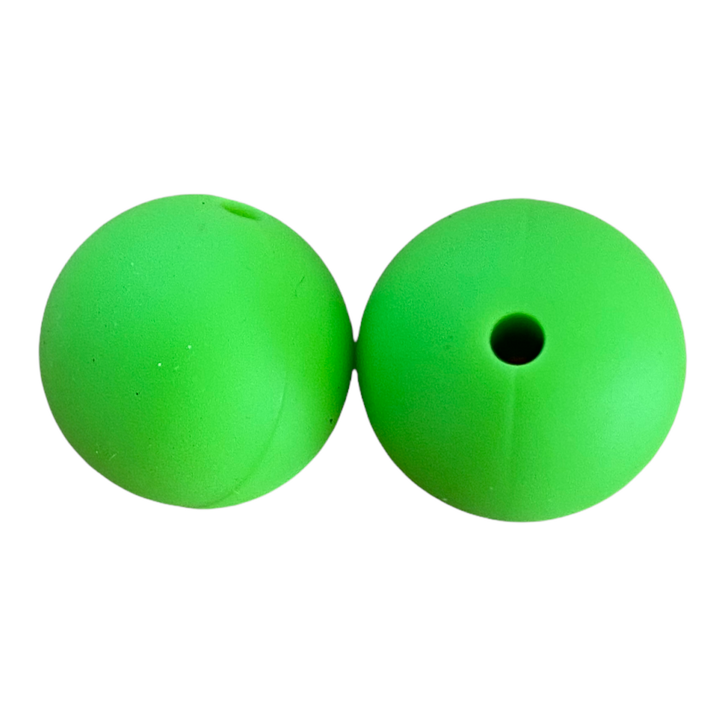 (19mm) "Round" Silicone  Beads