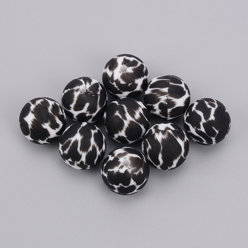 #729 - 15mm Silicone Beads