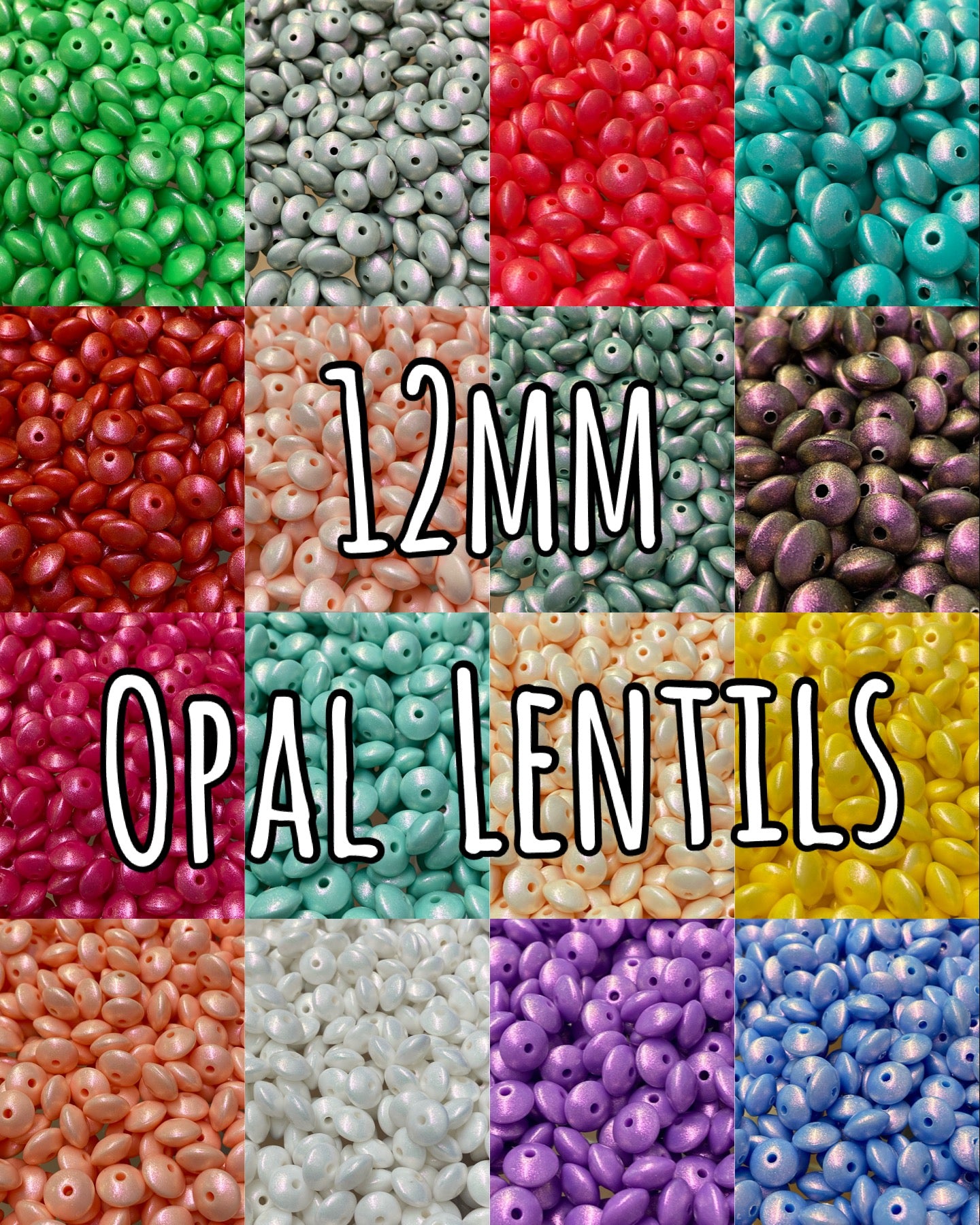 Pink, Purple, Green, Orange, White & Black 12mm Bead Mix, 12mm Bulk  Halloween Beads, 100 Halloween Beads, 12mm Bulk Bead Mix, 12mm Beads
