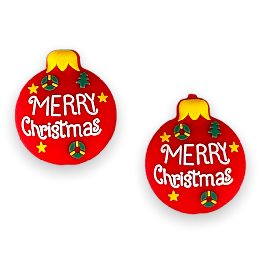 X74 - Christmas Bulb (1 Count) Focal Bead