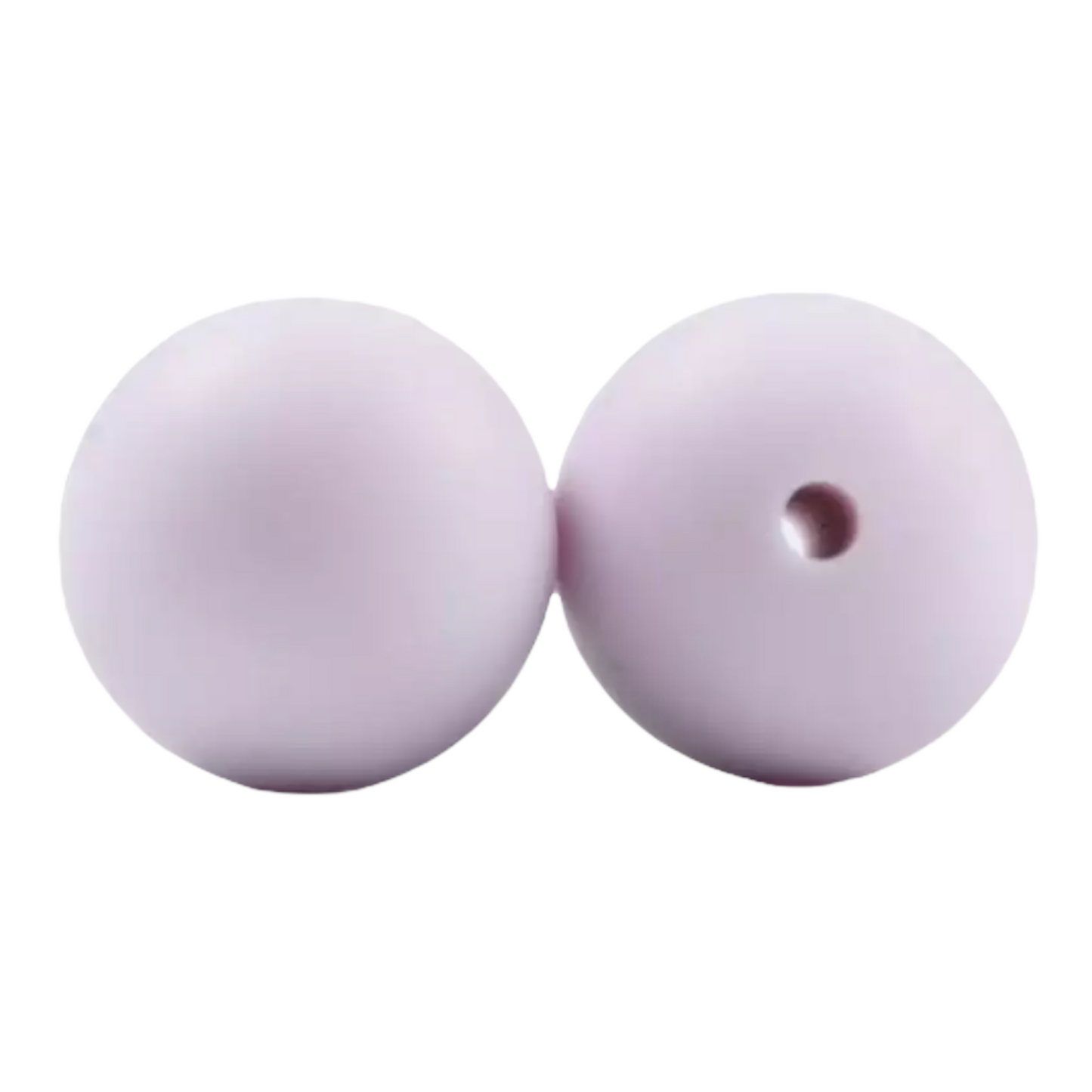 (19mm) "Round" Silicone  Beads