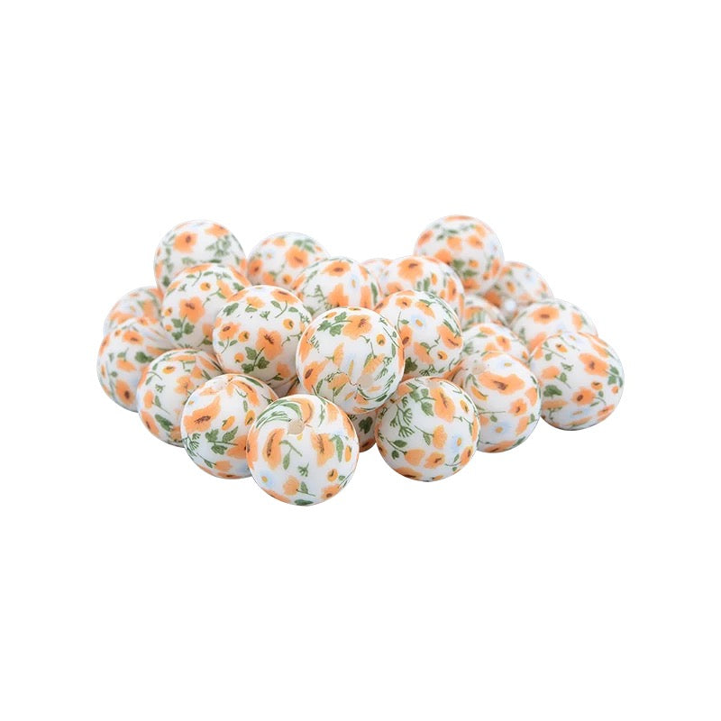 T77- 15mm Silicone Beads