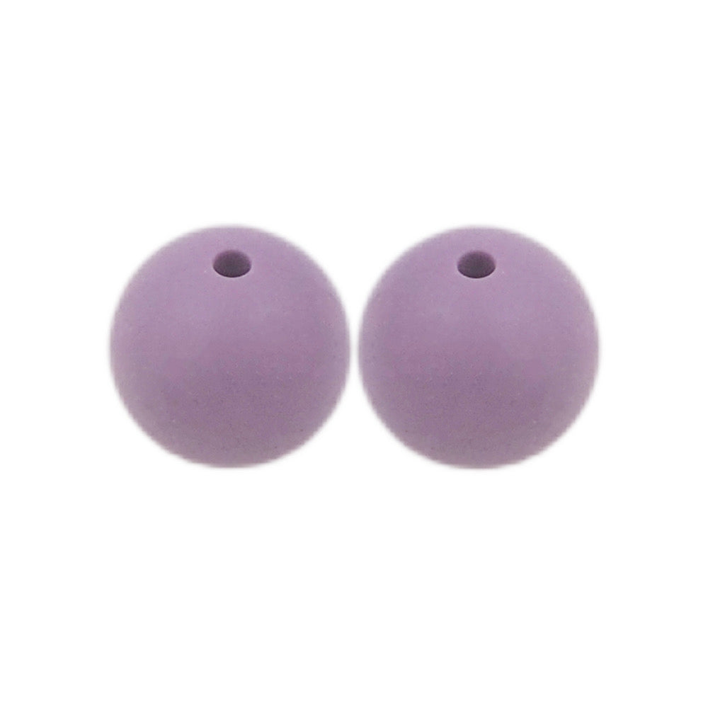 (19mm) "Round" Silicone  Beads