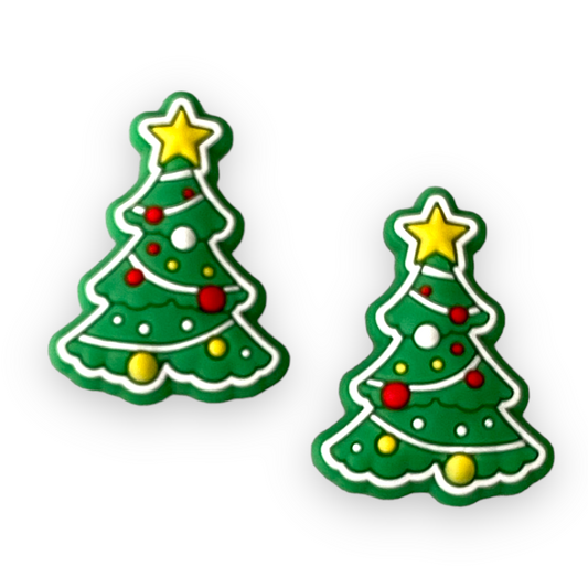 X168 - Christmas Tree With Star On Top  Focal (1 Count) Bead