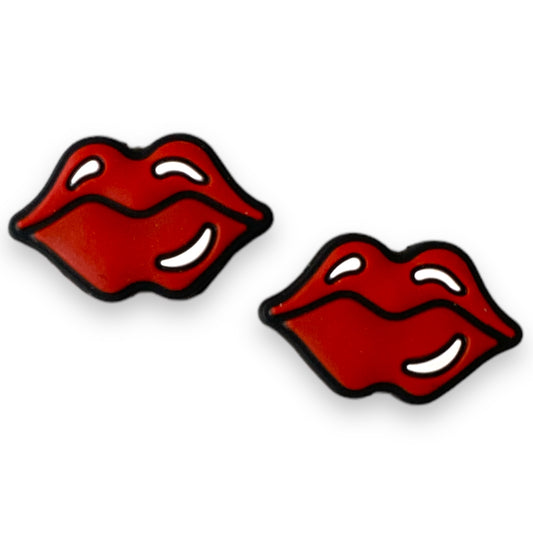 X190 -  “Lips” Silicone (1 Count) Focal Bead