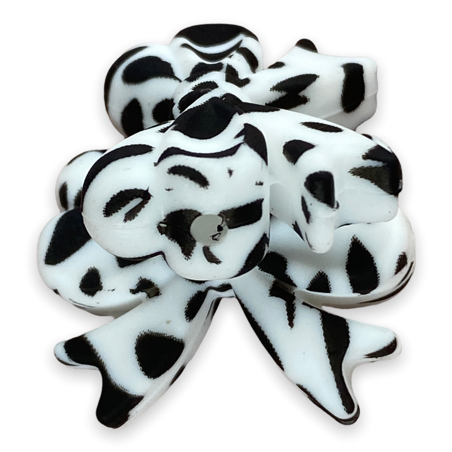 T284- “Cow Bow” Silicone Beads