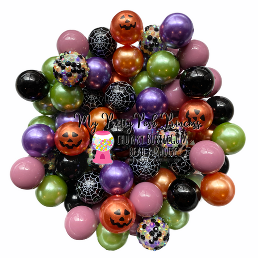 Z/25 - 20mm "Hocus Halloween" (50 Count)   Bead Pack