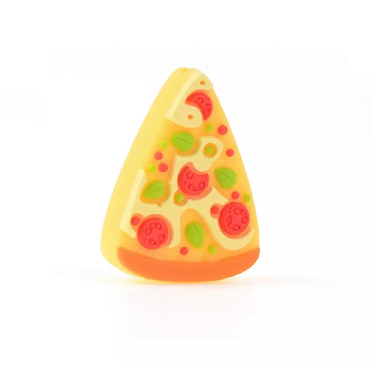 X116- Pizza Silicone (1 Count) Focal Bead