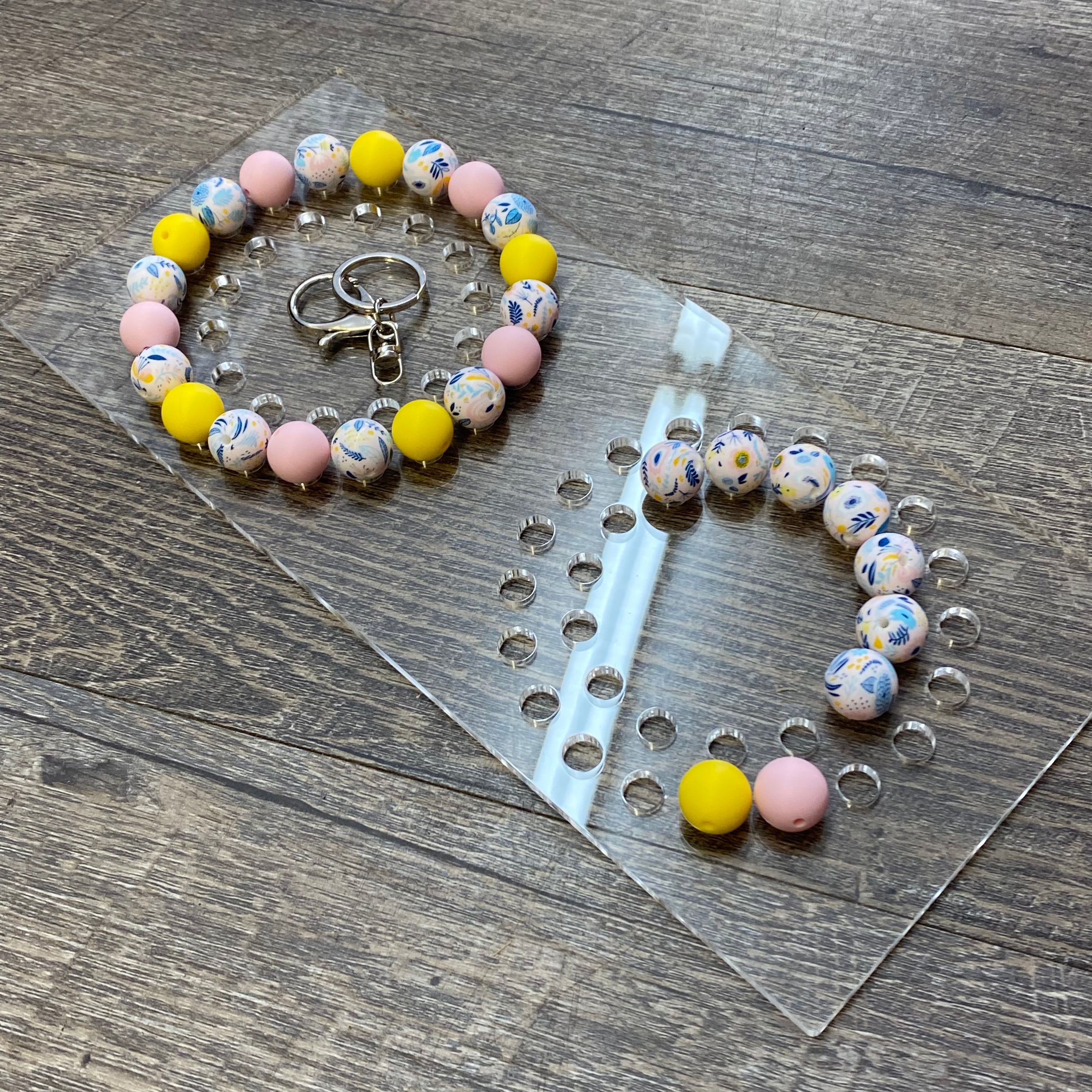 Viva Beads Set of 2 Clay Bead Stretch Bracelets 