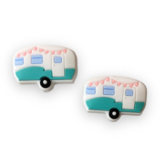 h1036   - Camper Focal Bead Silicone Focal Beads (1 Count)