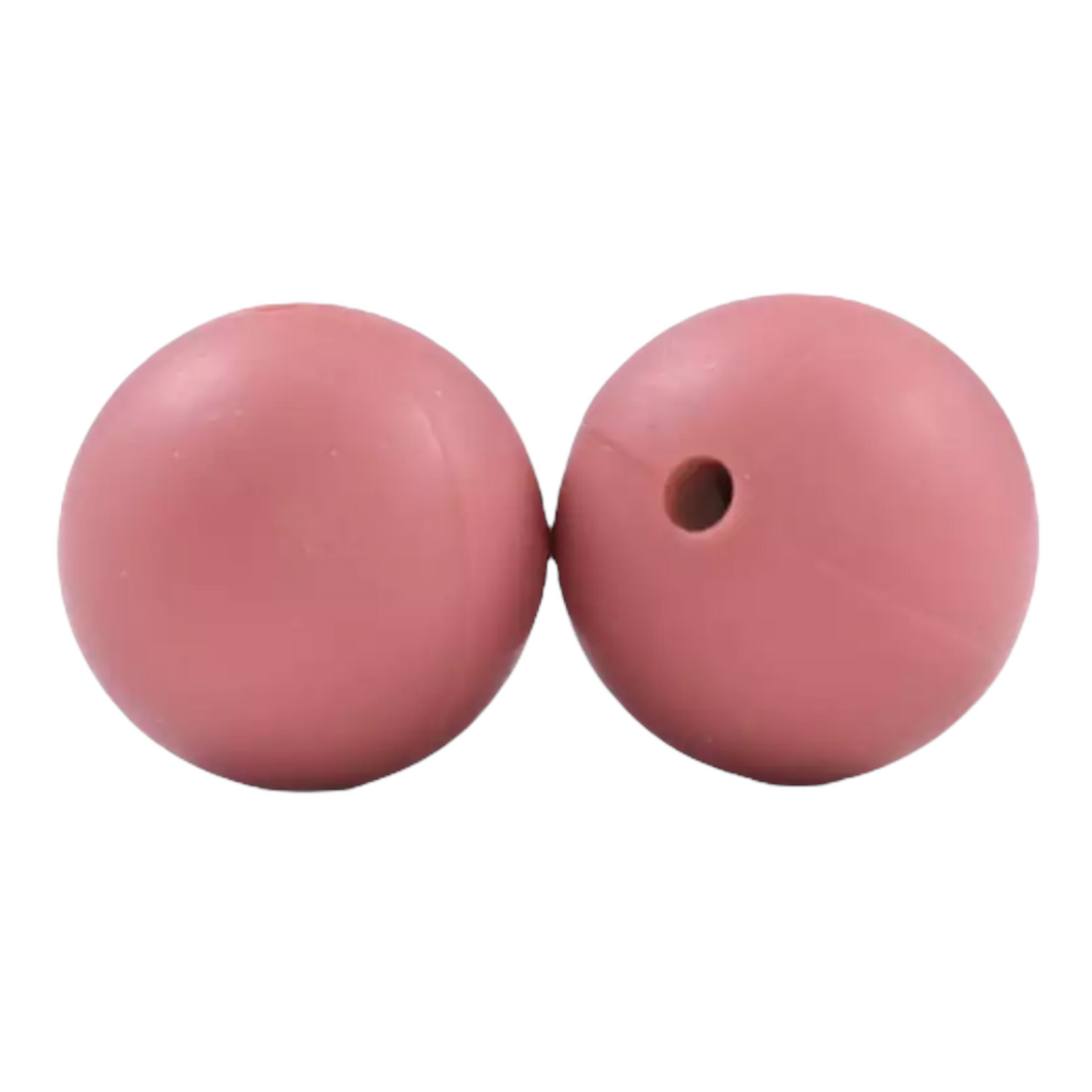 (19mm) "Round" Silicone  Beads