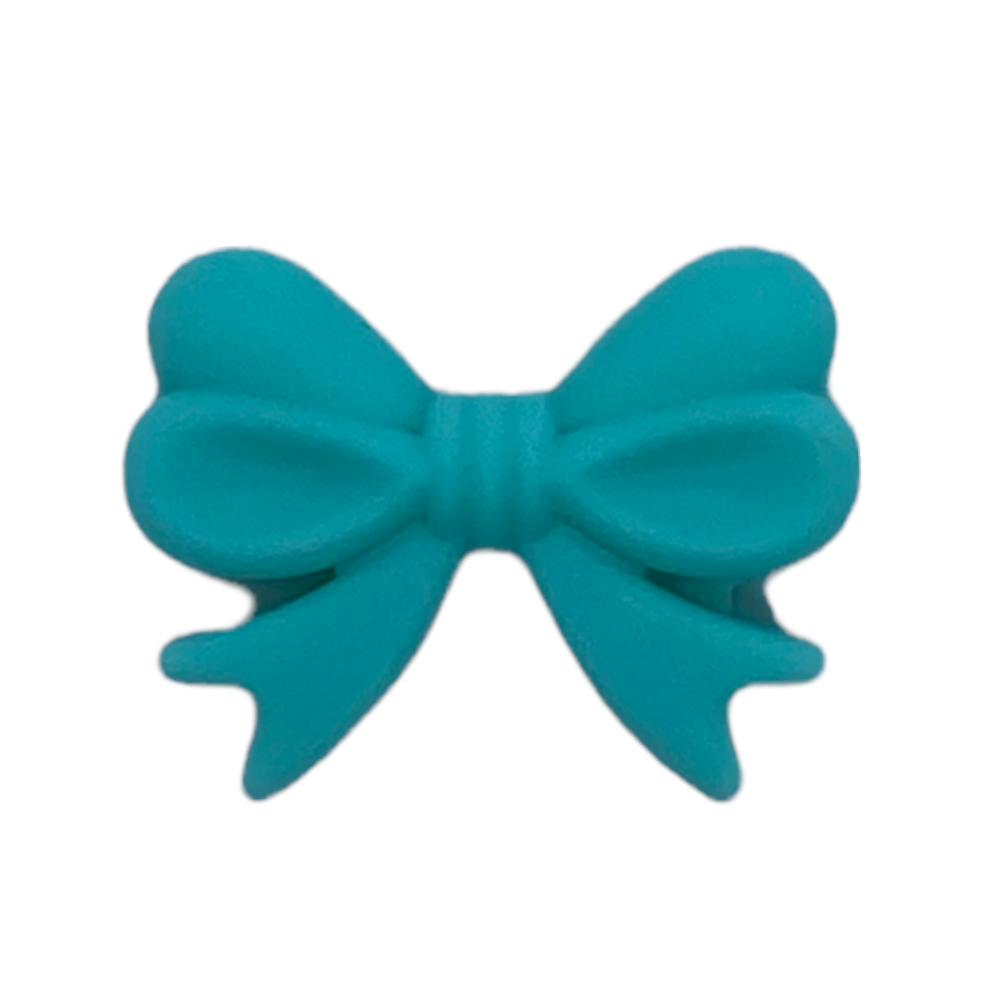 Ribbon Awareness Beads Charms DIY for Jewelry Teal Turquoise