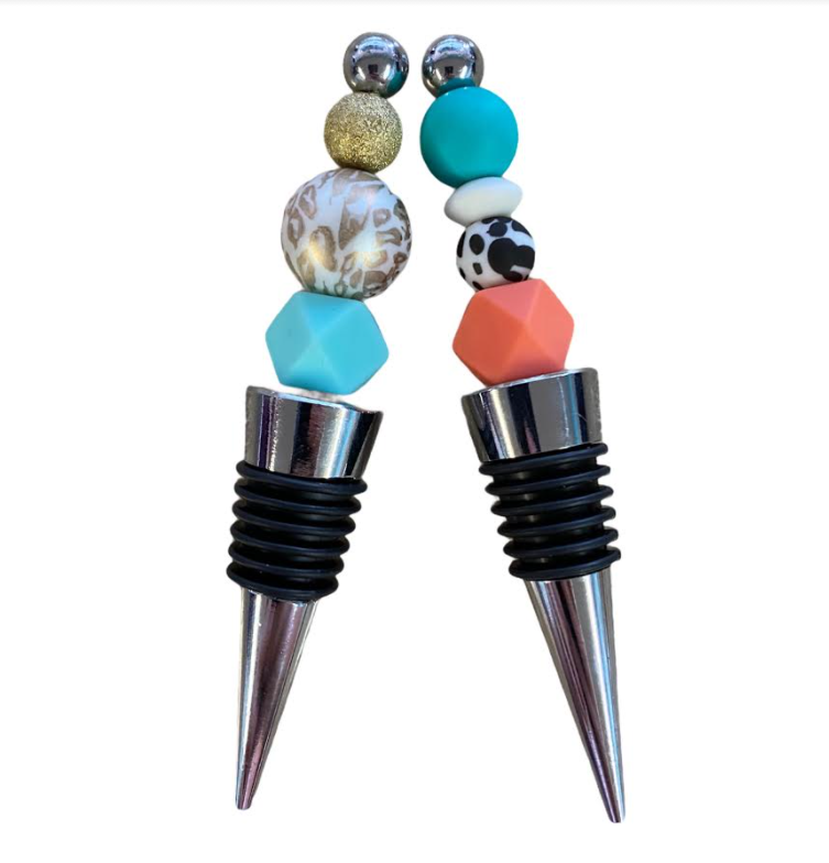 FX- 9042 - Beadable Wine Stopper